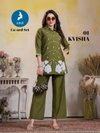 Kvisha By Kaya Vertican Fancy Co Ord Set Collection Wholesale In India